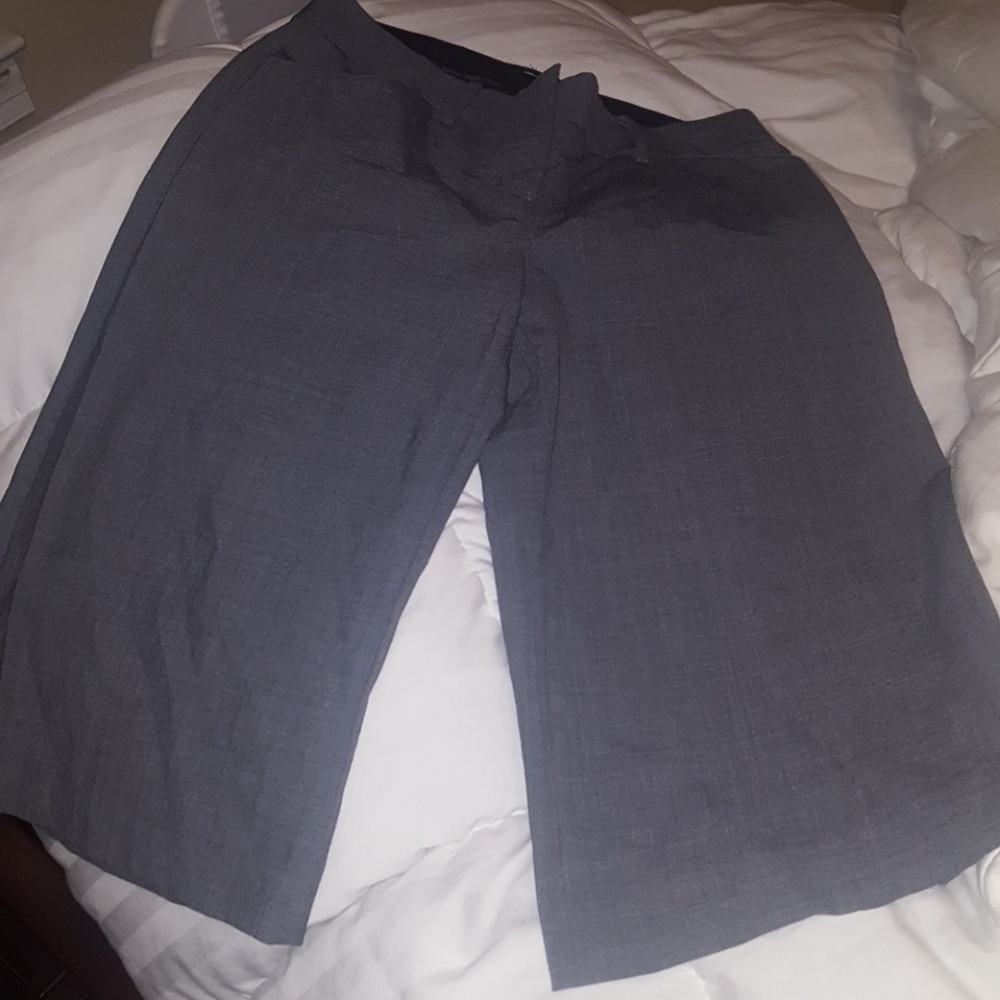 Grey dress capris by Express