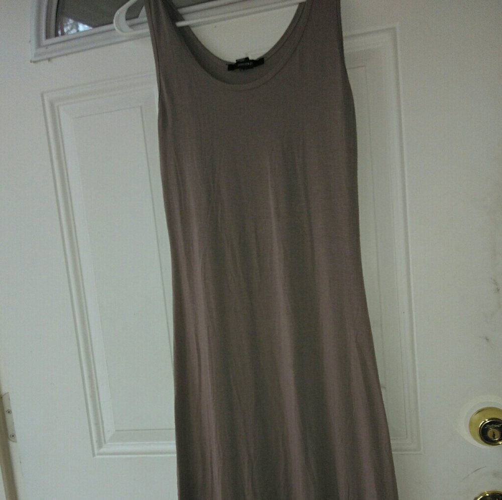 Tan Maxi Dress