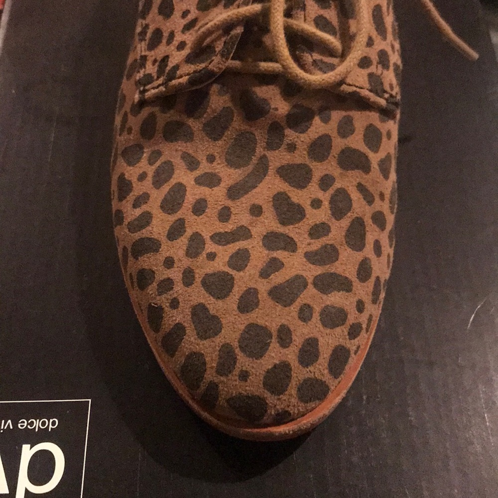 Dolce Vita Cheetah Suede Loafers