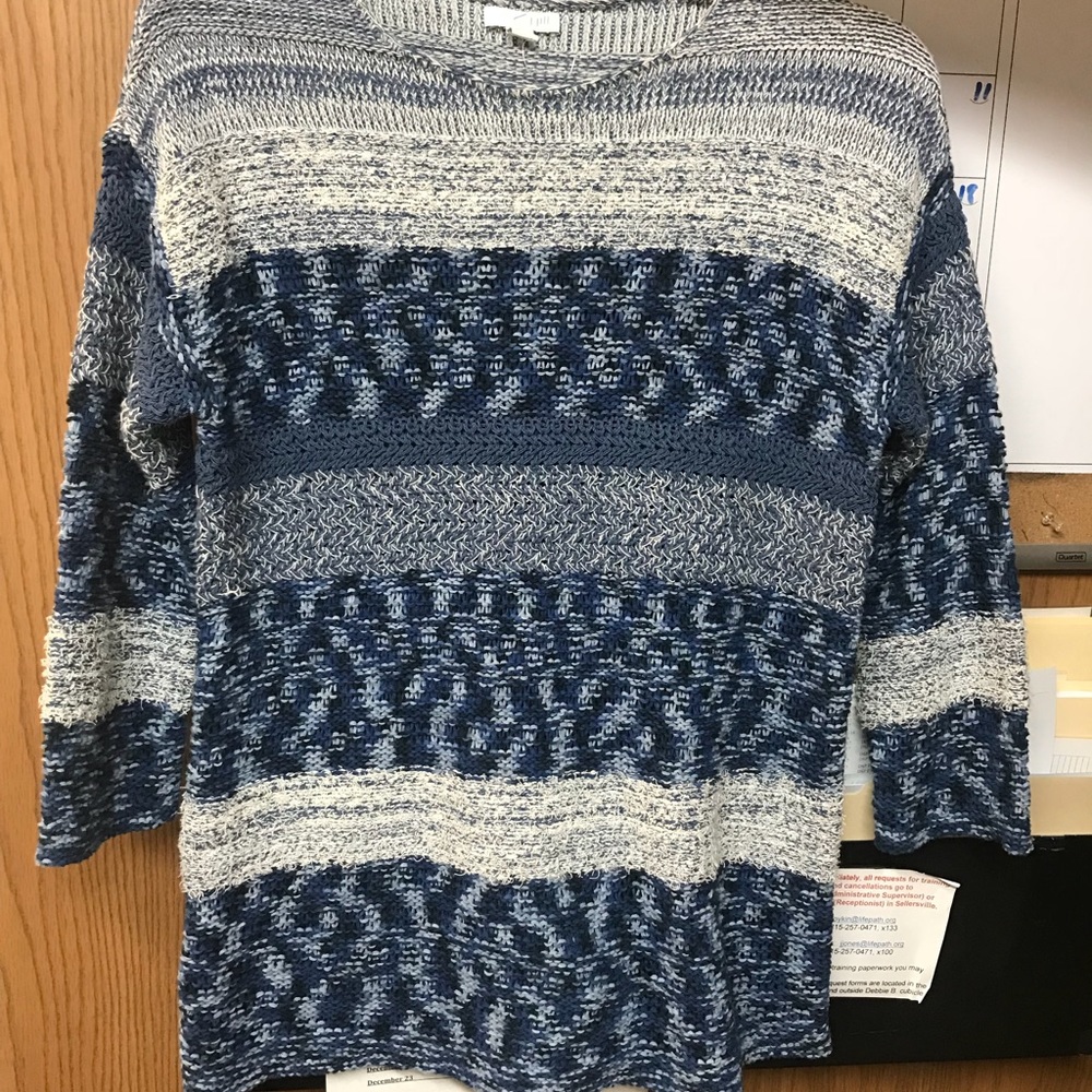 J.jill tunic style sweater