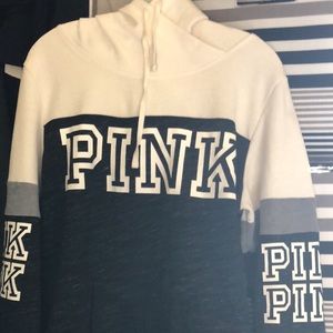Victoria’s Secret pink cross neck hoodie