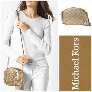 NWT Michael Kors Med Studded Ginny Msgr