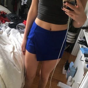ROYAL BLUE ENVELOPE SKORT - WORN TWICE