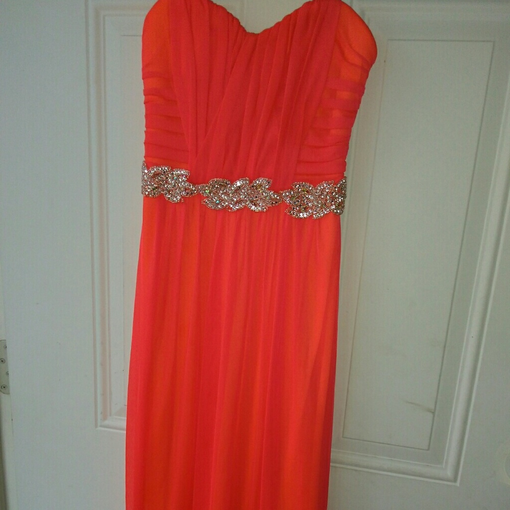 Strapless Prom Dress
