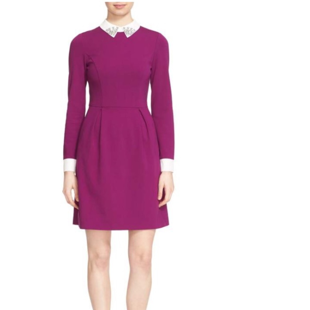 Ted Baker London Moona Embellished Collar Dress