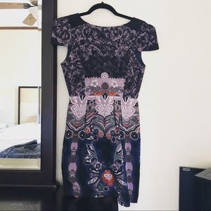 Tibi silk dress with gorgeous print.