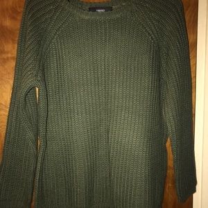 Olive green sweater