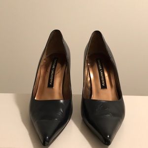 Navy blue pumps