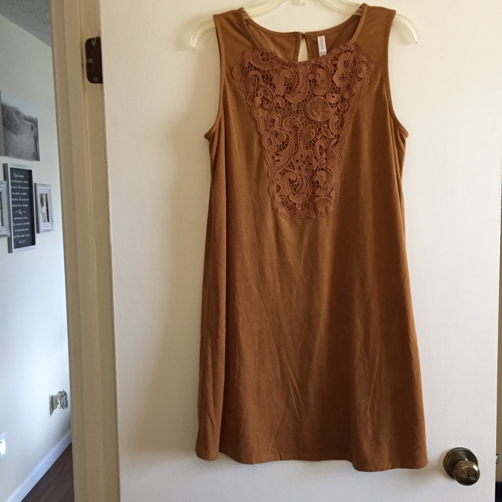 Xhilaration Faux Suede Dress