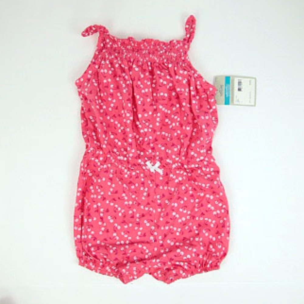 Carters NWT Girls Pink Jumper 24m