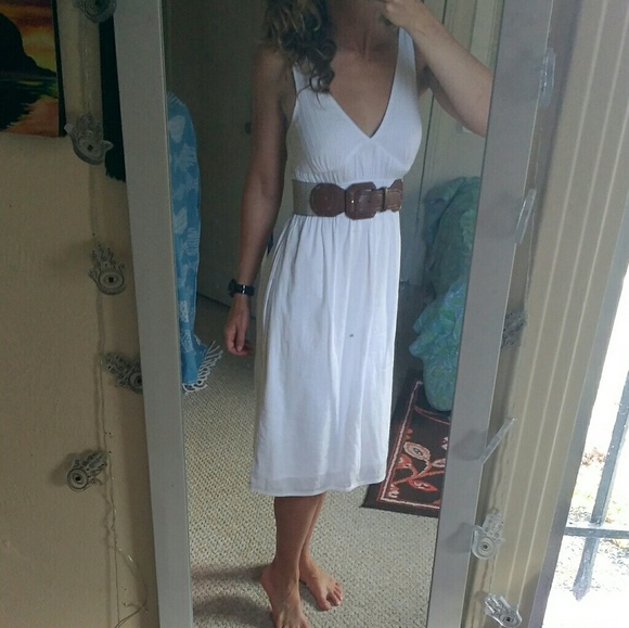 Roxy Dresses & Skirts - Roxy flowy white sundress