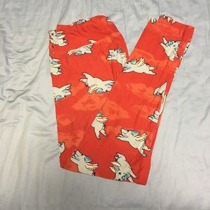 TC Flying pigs Leggings