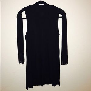 Black Top with scarf