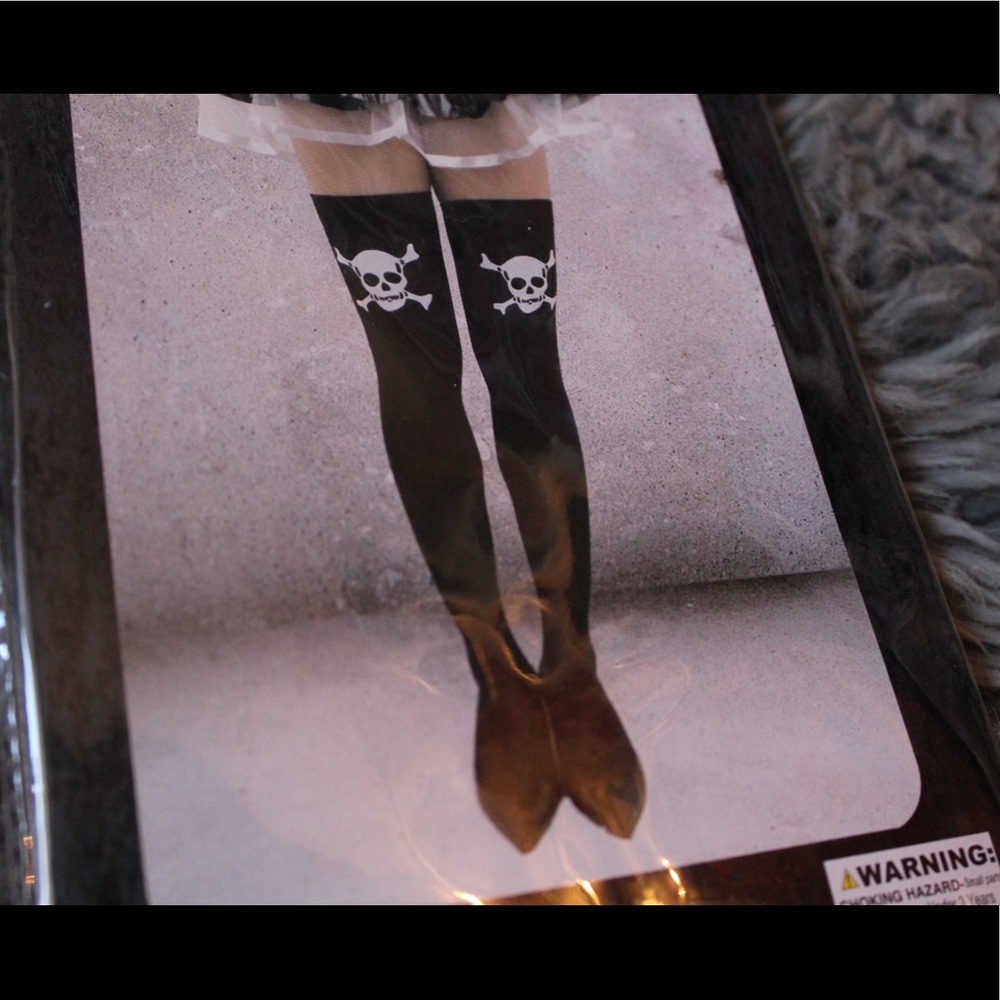 Halloween knee high socks