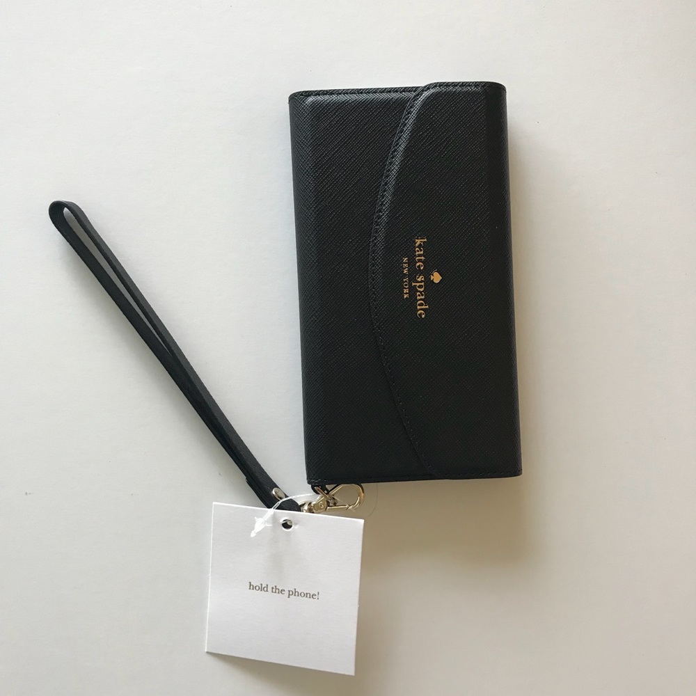 Kate Spade Leather iPhone 7/8 wristlet