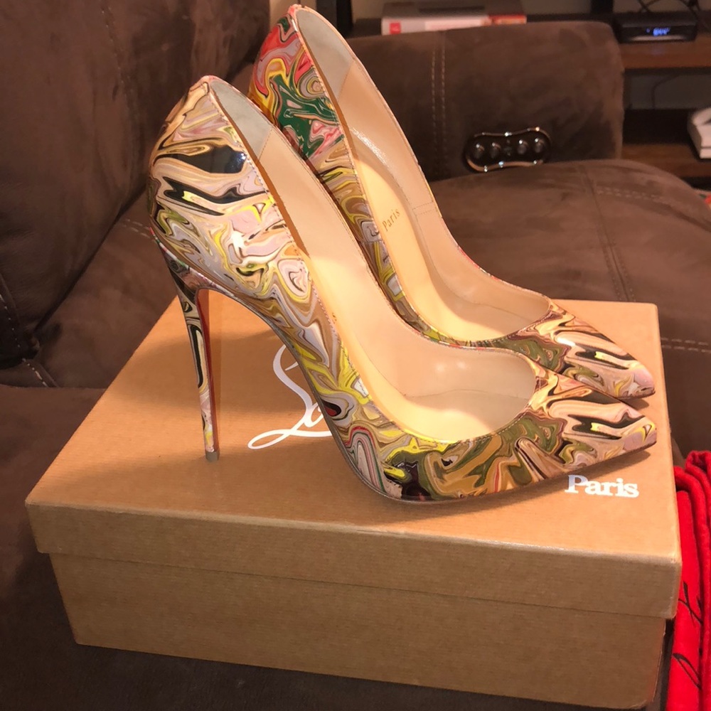 Authentic Christian Louboutin size 39.5