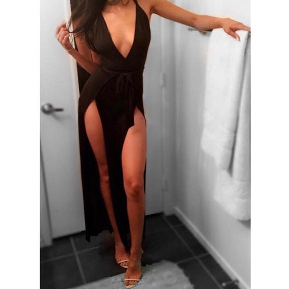 Pants - -SOLD-  silk jersey jumpsuit