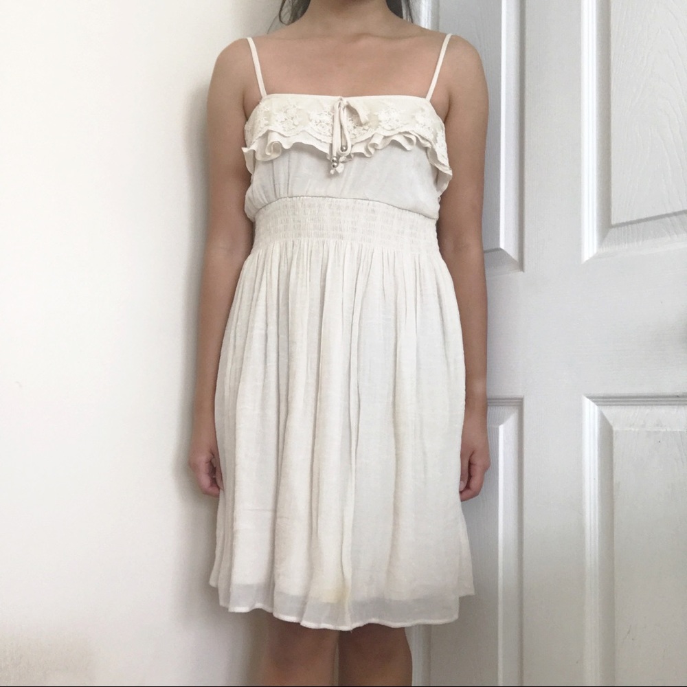 Cute cream country dress
