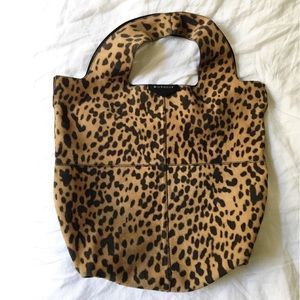 Givenchy George V Leopard Tote