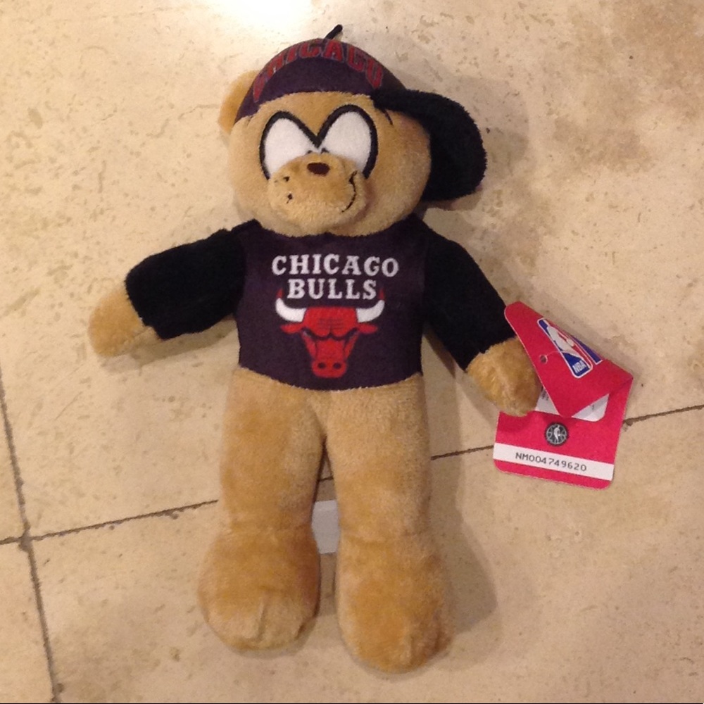 NBA Chicago Bulls Stuffed Bear (Official Merch)