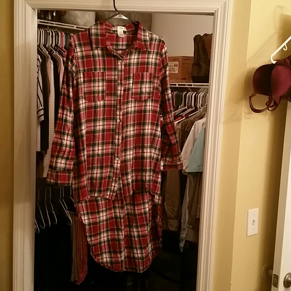 Plaid button up