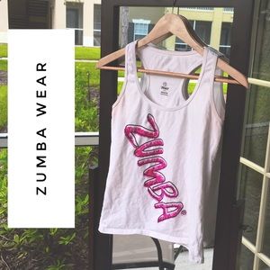 💕Zumba Racerback Fitted Tank