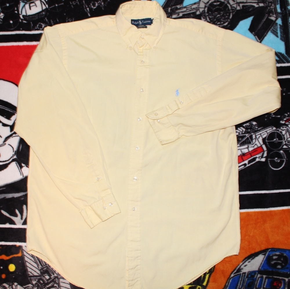 Mens Ralph Lauren Classic Fit Button Down