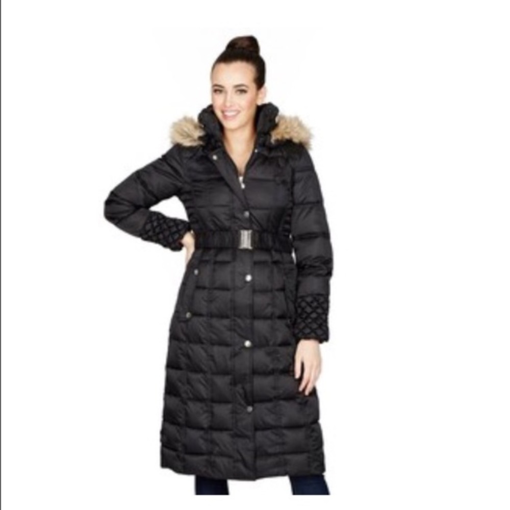  NWT Betsey Johnson Maxi Puffer Coat Down Jacket