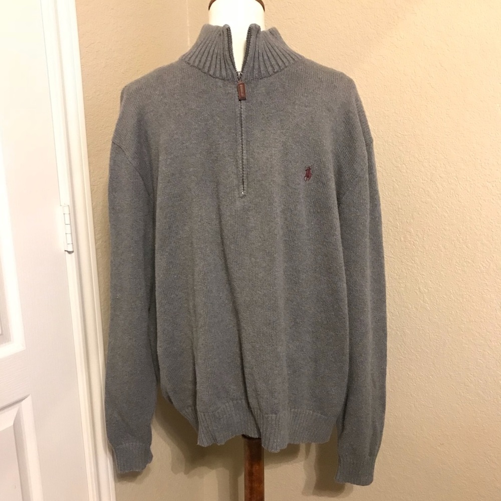 Polo 1/4 ZIP Sweater
