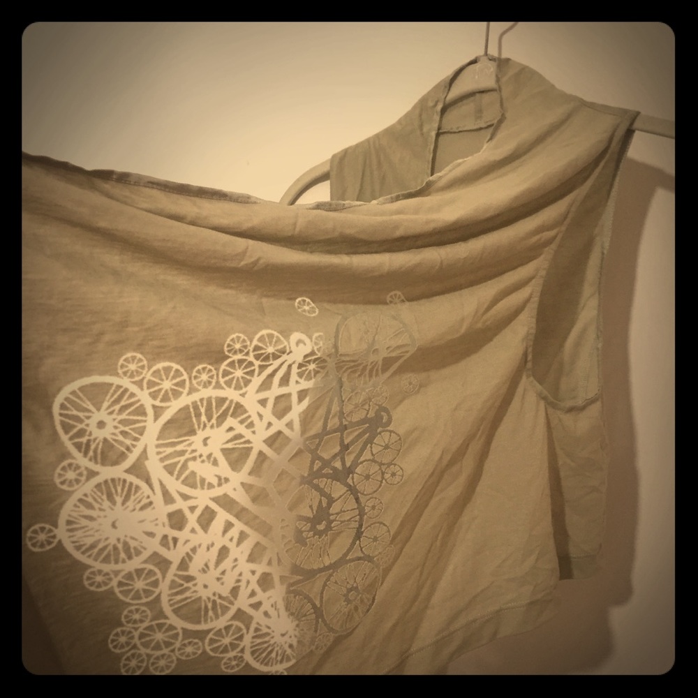 Marithé François Girbaud translucent vest +design
