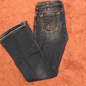 Medium wash Silver bootcut jeans