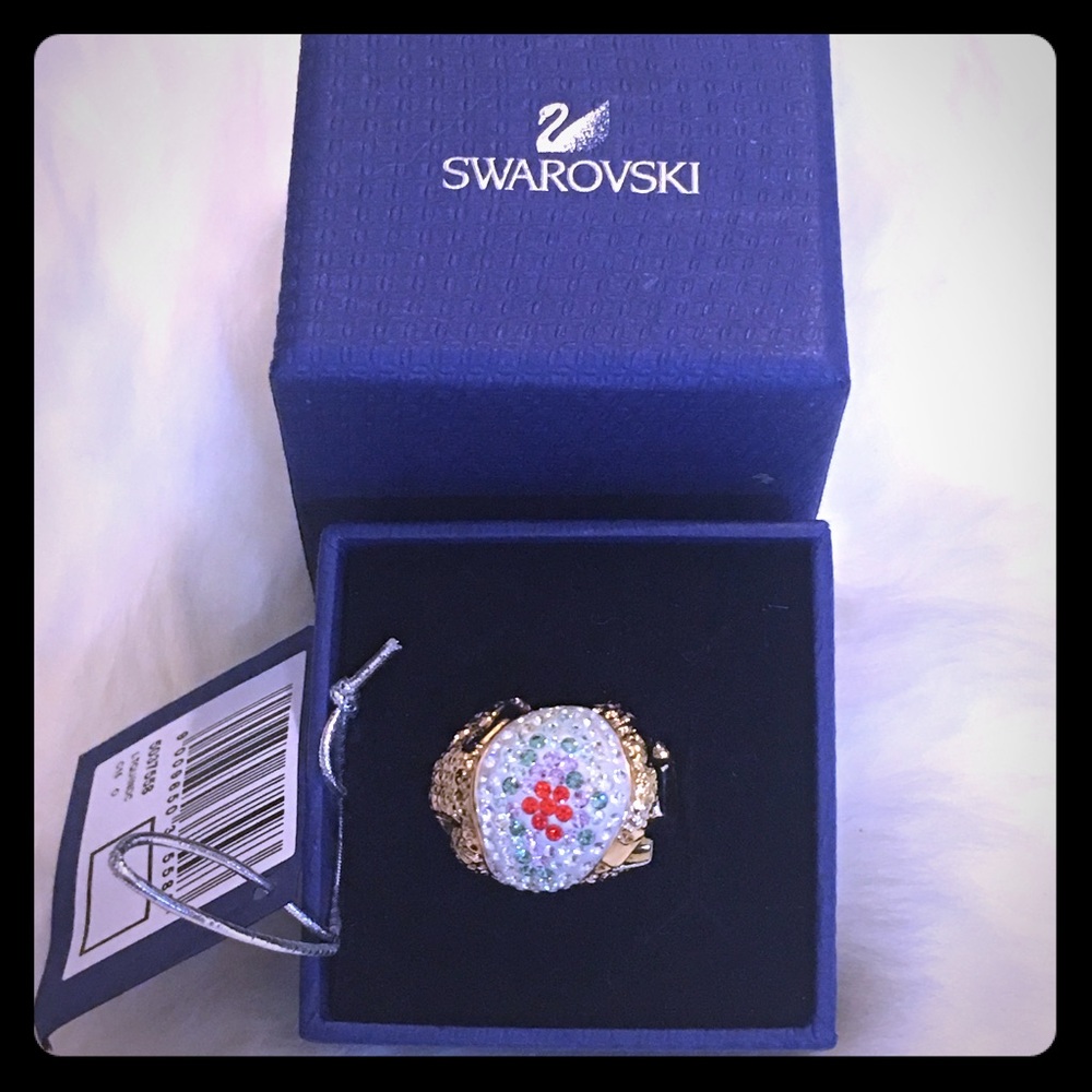 **RARE**Swarovski Beauty & The Beast Bella Ring