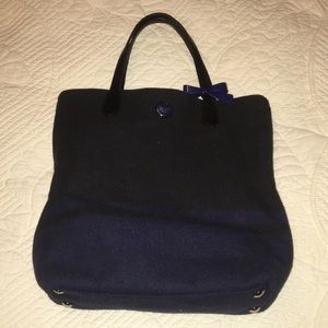 Coach wool purse with bow