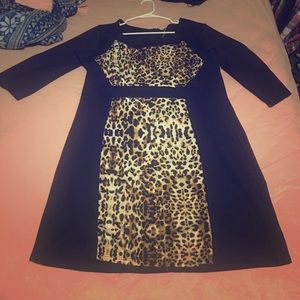 Cheetah Print Dress