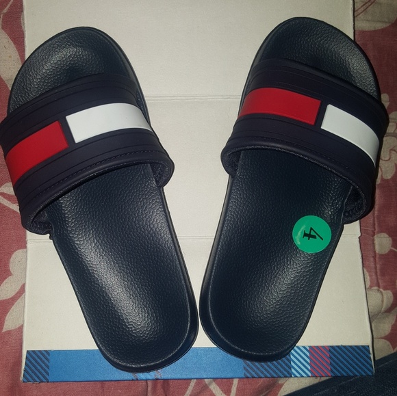 TOMMY HILFIGER SLIDES - Picture 2 of 7