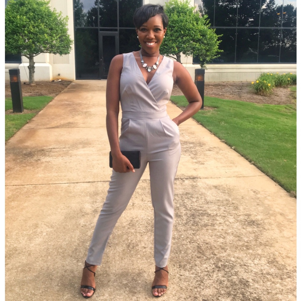 ASOS Grey Jumpsuit