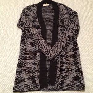 Patterned cardigan size L