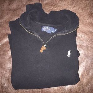Black Polo pullover sweatshirt