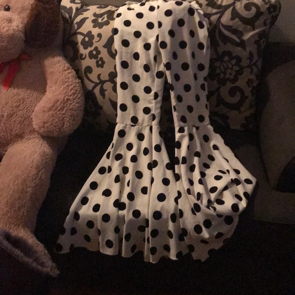 Poka Dot Bell Bottoms