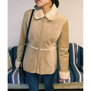 90s Guess Genuine Leather Jacket