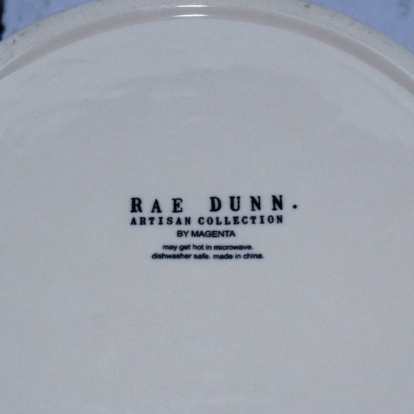 Rae Dunn Red Interior Dog Bowl, Perfect for X-Mas! - Picture 4 of 6