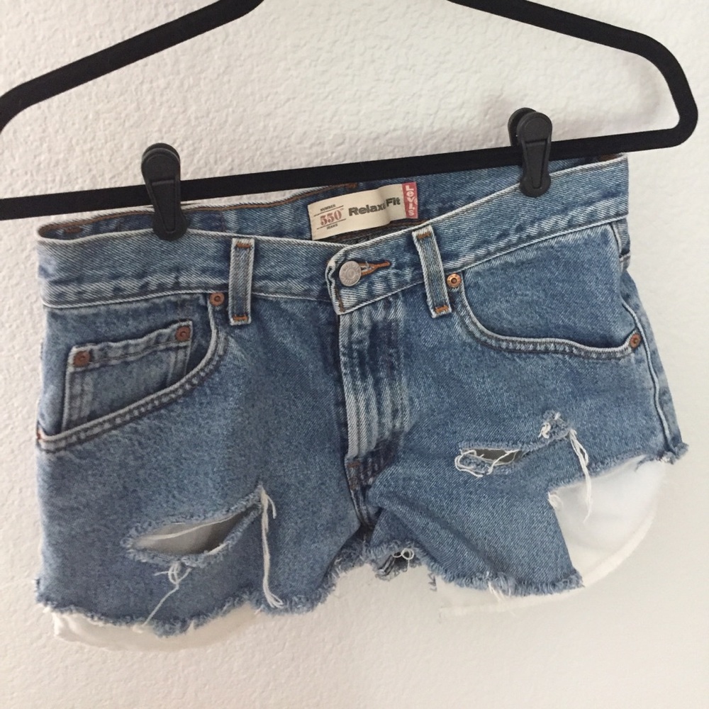 Vintage junior Levi cutoff jean shorts
