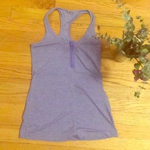 Lululemon zip up tank