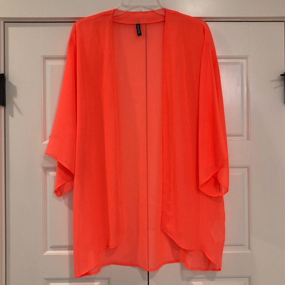 Divided Neon Kimono Cover