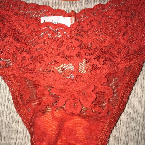 Set of 2 Hanky Panky DUO Lowrise Lace Thongs 😍😍 - Picture 6 of 8