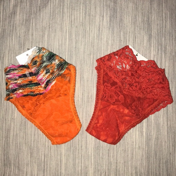 Set of 2 Hanky Panky DUO Lowrise Lace Thongs 😍😍 - Picture 4 of 8
