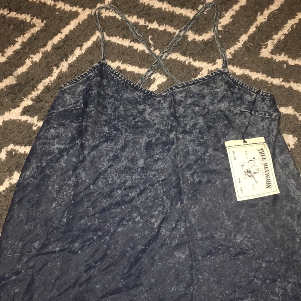 True Religion “Strappy A Line Tank”