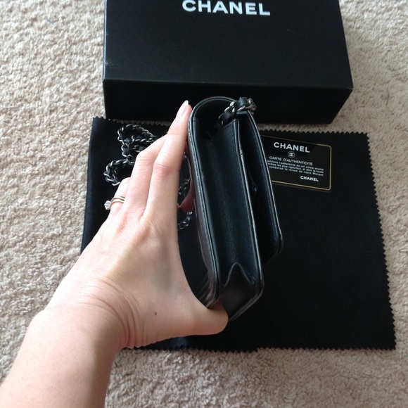 AUTHENTIC CHANEL  LE BOY WOC SHOULDER BAG - Picture 6 of 8