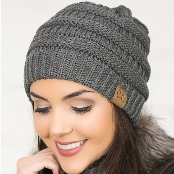 Accessories - Warm texture knit beanie