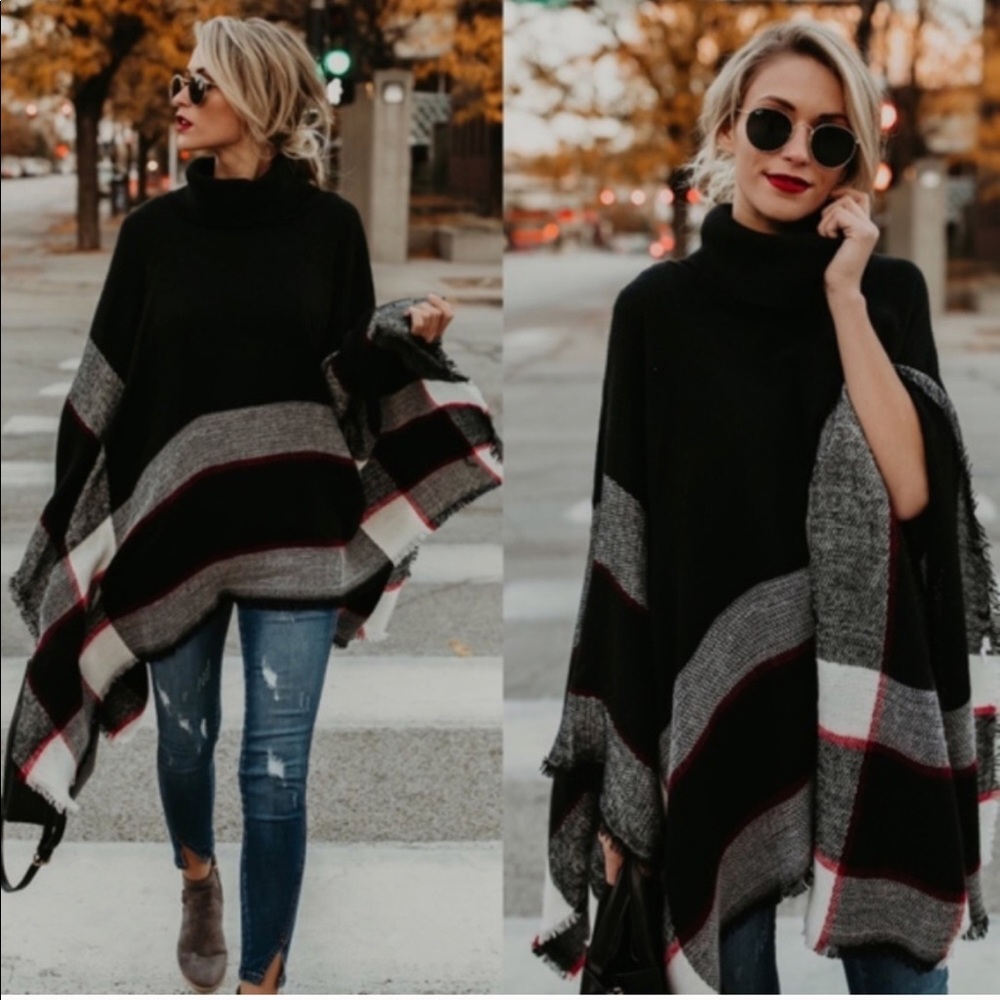 Sweater Poncho